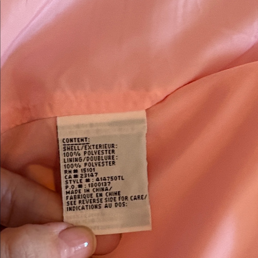 Talbots Light Pink Quilted Jacket - Picture 9 of 11